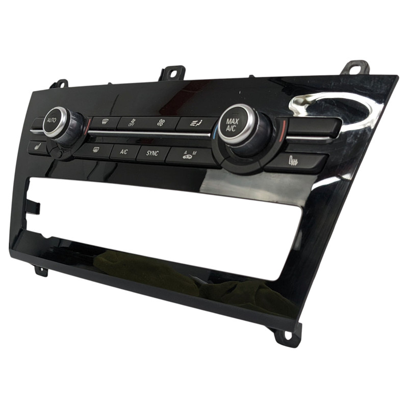 2015-2018 BMW X3 X4 (F25 F26) FRONT HVAC A/C HEATER CLIMATE CONTROL PANEL & TRIM