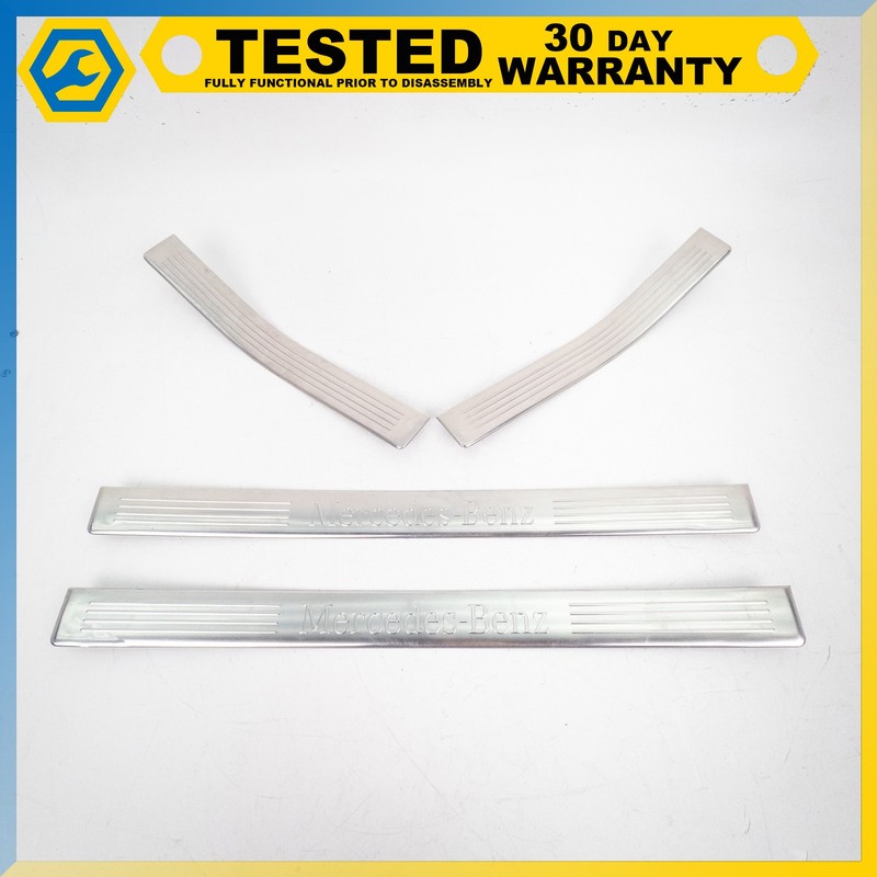 10-16 Mercedes E-class W212 sedan DOOR SILL PANEL SCUFF PLATE STEP COVER OEM