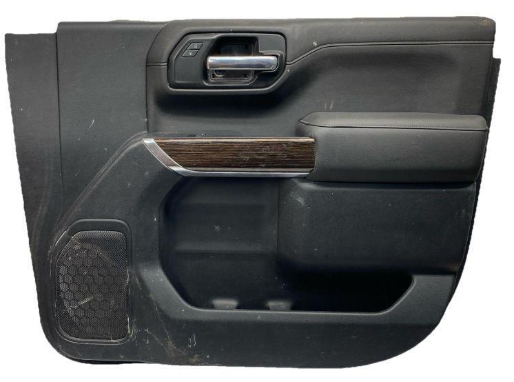 GMC Sierra 1500 Pickup door panel 19 22 front rigfht side 84603601 front black