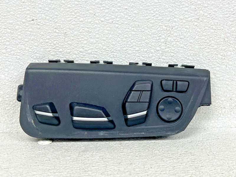 ⭐2013-2015 BMW 7-SERIES FRONT LEFT POWER SEAT ADJUST SWITCH CONTROL OEM LOT2715