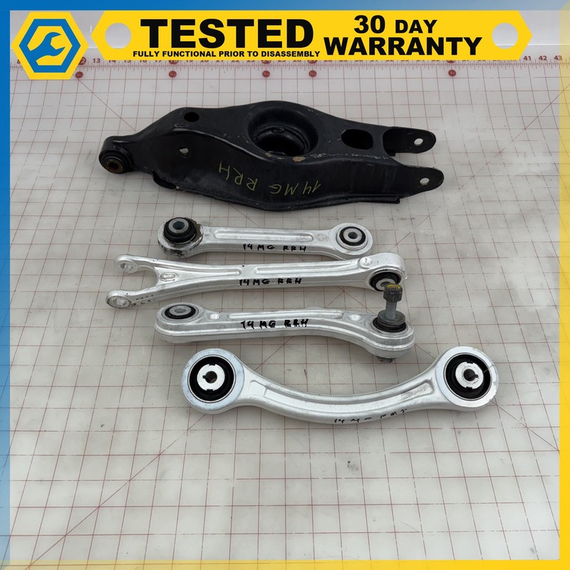 14-16 MASERATI GHIBLI REAR RIGHT SUSPENSION CONTROL ARM SET OF 5 OEM