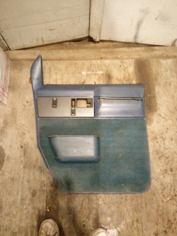 1985-1994 Chevrolet Chevy GMC Astro Safari Door Panel Power BlueRIGHT