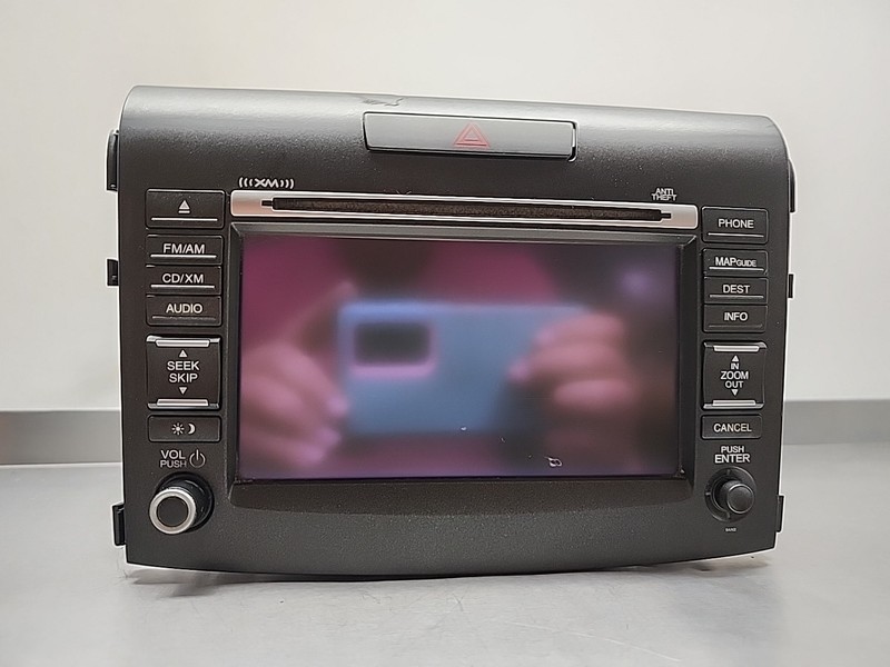 2012 - 2014 Honda CR-V AM FM Audio Radio Dispaly Screen Unit 39540-T0A-A12 OEM