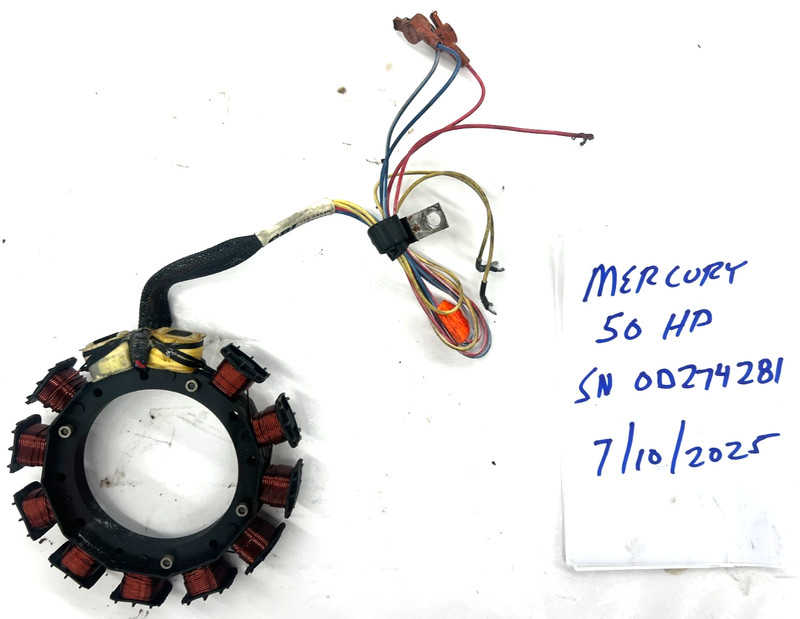MERCURY OUTBOARD STATOR ASSY 9710A26 50-60HP ELHPTO