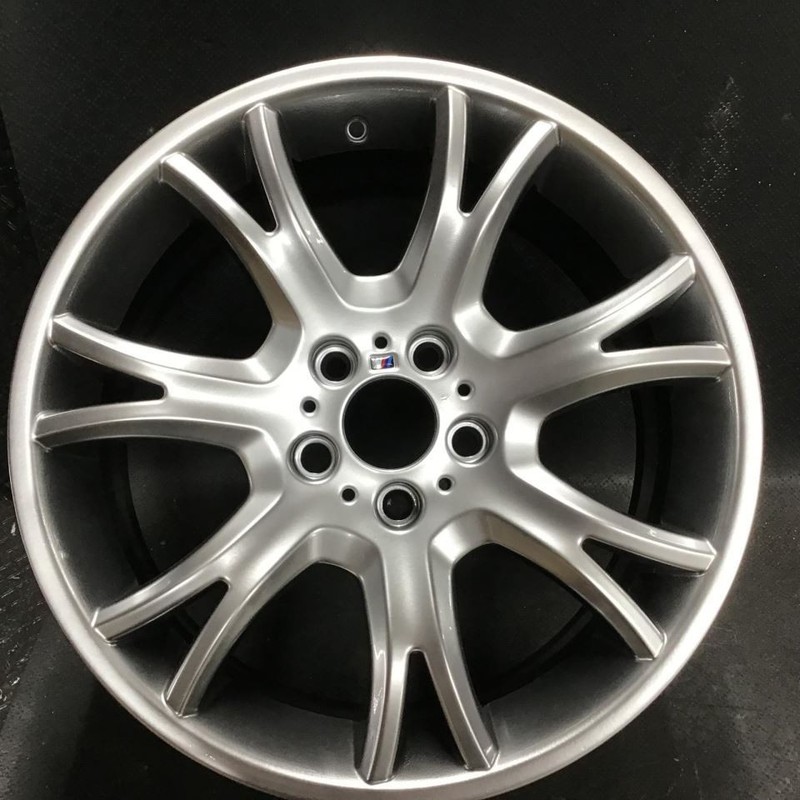 2004-2011 BMW X3 59567 B Wheel 19 x 9 7 Y Spoke Rim Hyper Silver 36113417268