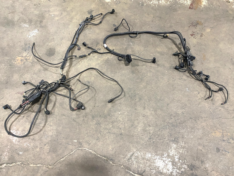 11-13 BMW 135i E88 N55 ENGINE MOTOR WIRE WIRING HARNESS OEM #A0.09