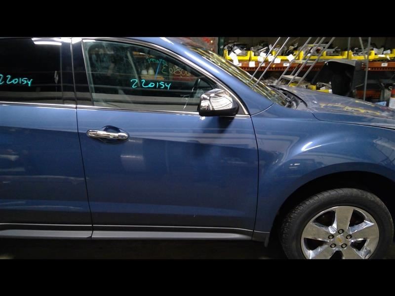 Passenger Right Front Door Blue 818T Fits 12-17 EQUINOX 804629