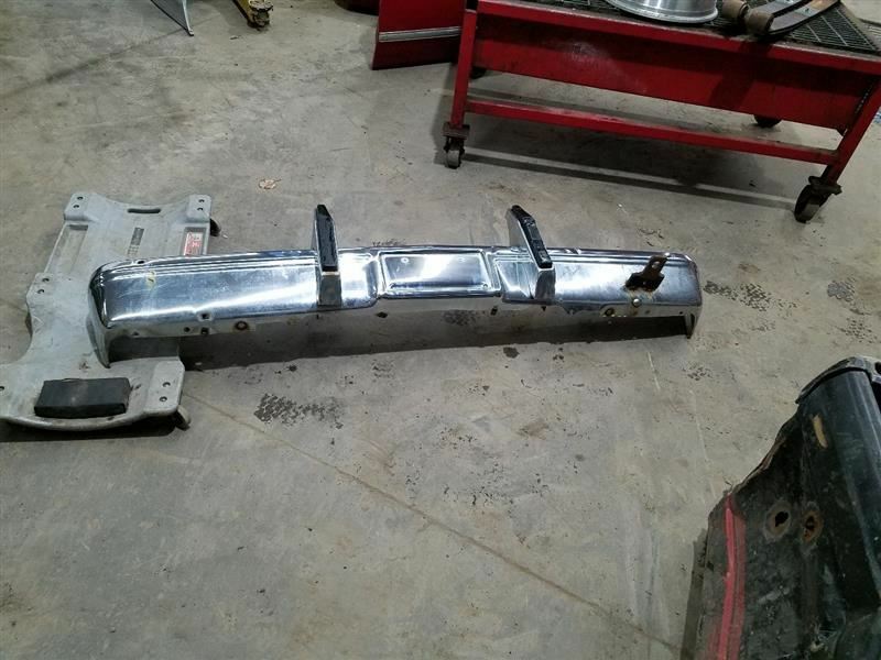 Front Bumper Chrome Fits 83-91 BLAZER/JIMMY (full size) 255169