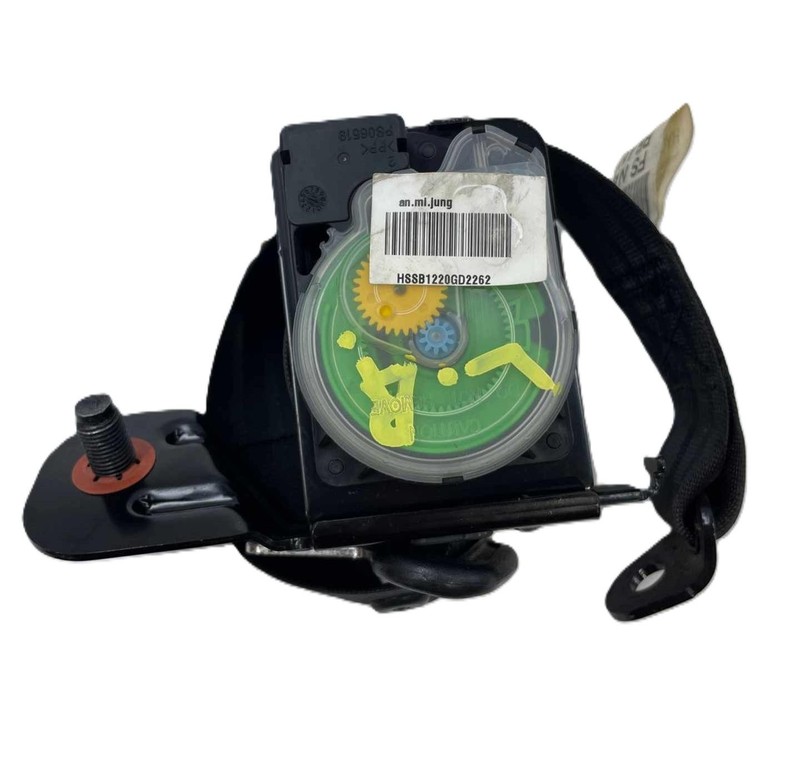 2012 Hyundai Veloster LH Driver Rear Seat Belt Retractor Assembly 89810-2v500