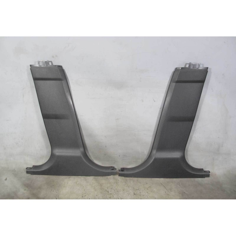 2011-2016 BMW F10 5-Series Sedan Int B- Pillar Column Lower Cover Pair Black OEM