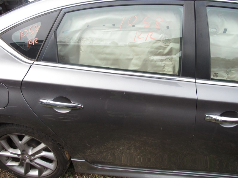 2013-2019 NISSAN SENTRA RIGHT PASSENGER REAR ELECTRIC DOOR GUN METALLIC KAD