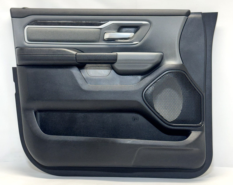 ✅19-2025 RAM 1500 CREW CAB BIG HORN DOOR TRIM PANEL FRONT LEFT SIDE 5TH GEN OEM