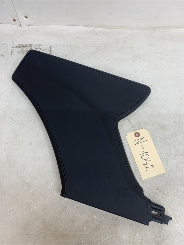 12-20 Tesla Model S Rear RH Upper Center Console Cover Wrapped Panel 1042 B153