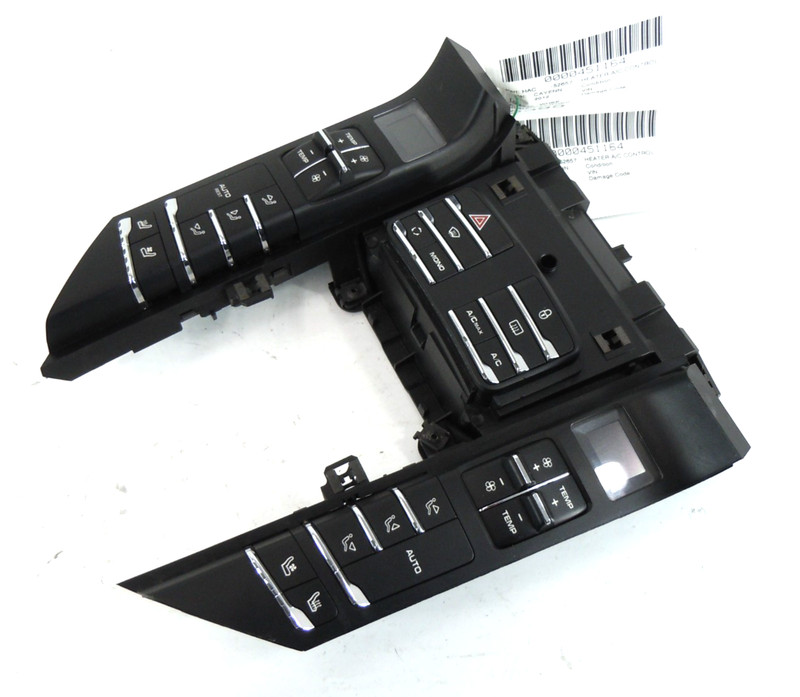 11-18 Porsche Cayenne Center Console Climate Multifunction Switch Control OEM