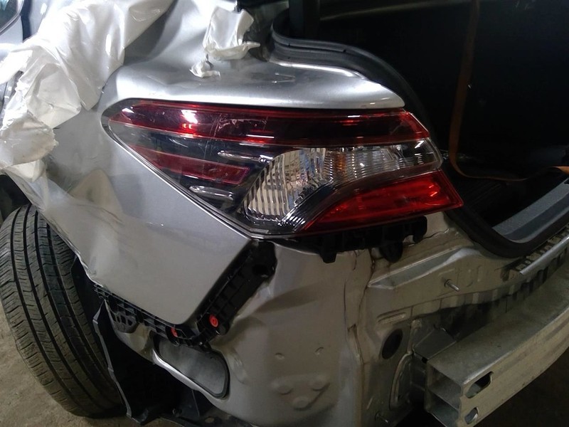 Driver Tail Light Quarter Panel Mounted Fits 18-24 CAMRY 1741793