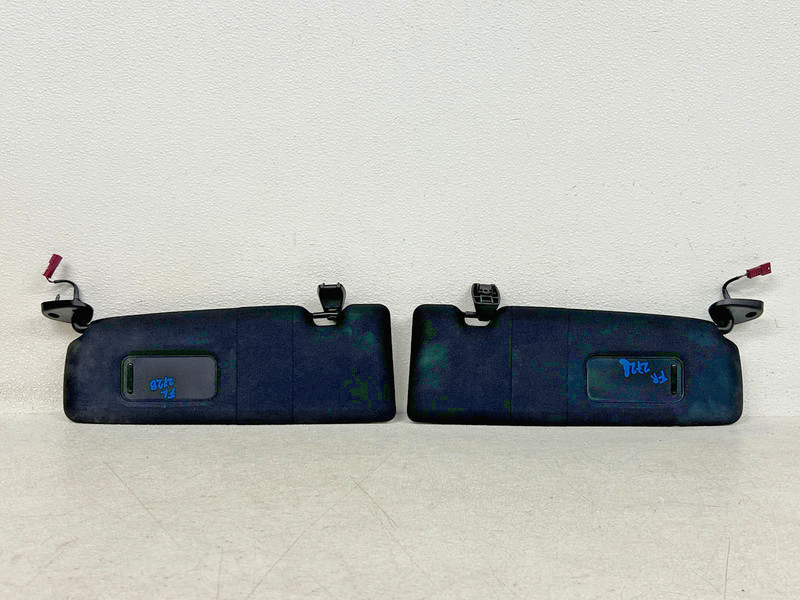 ⭐2008-2013 BMW 3-SERIES FRONT LEFT & RIGHT SIDE SUN VISOR SHADE SET OEM LOT2728