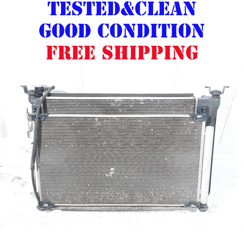 15 - 17 HYUNDAI SONATA 2.4L RADIATOR CONDENSER FAN OEM