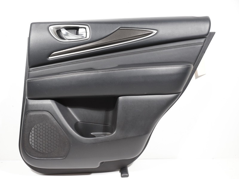 2016 - 2020 Infiniti QX60 Rear RIGHT Passenger Side Door Trim Panel Black OEM