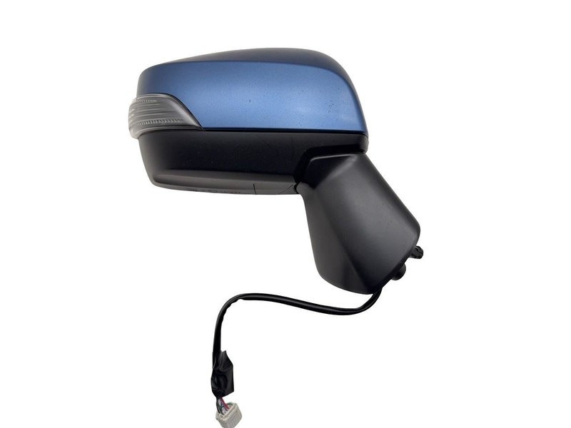 2012-2014 Subaru Impreza Right Passenger Side Door Mirror Blue Cover Has Chip