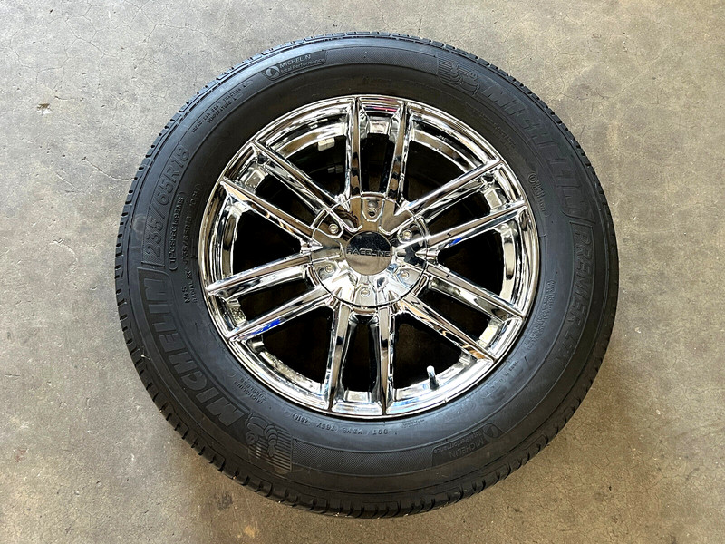 ⭐2017-2019 CADILLAC XT5 RACELINE TD158 WHEEL RIM CHROME 18X8.0 235/65R18 LOT2511