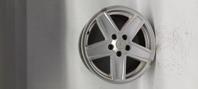 07-'10 JEEP COMPASS Wheel 17x6-1/2 alloy 5 spoke silver OEM Grade B