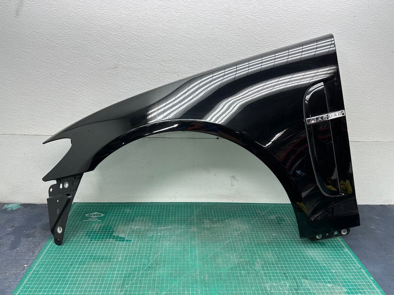 09-11 JAGUAR XF X250 FRONT LEFT DRIVER SIDE FENDER WING Black OEM
