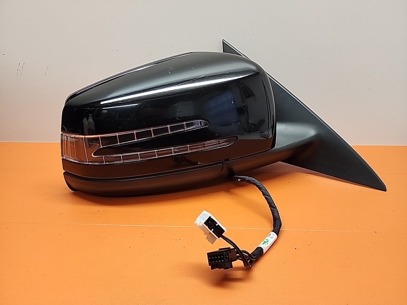 1178105619 | 14 - 19 Mercedes W117 CLA250 Front Right Side Door Mirror Black OEM