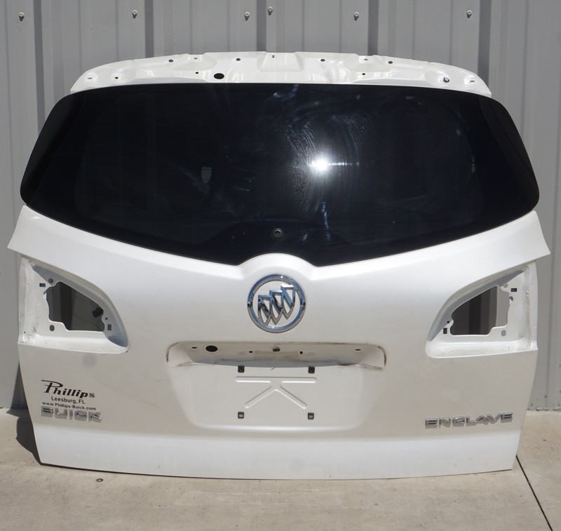 2013 2014 2015 2016 2017 BUICK ENCLAVE Rear Decklid Tailgate White