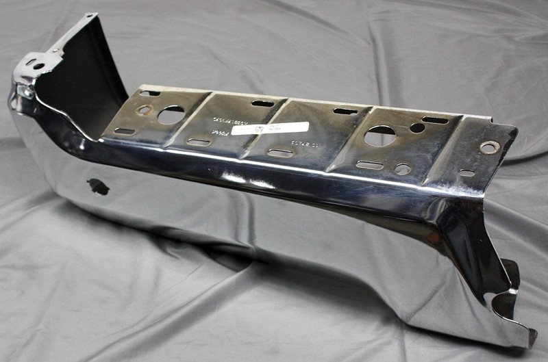 OEM Rear Left Bumper End For Ford F250SD, F350SD Chrome HC3Z-1790-KA