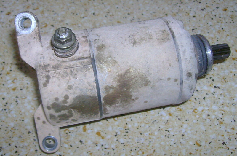 2000 Kawasaki Bayou 220 LF2 ATV C8 Starter Motor Engine Gears 1990 1991 1995 96