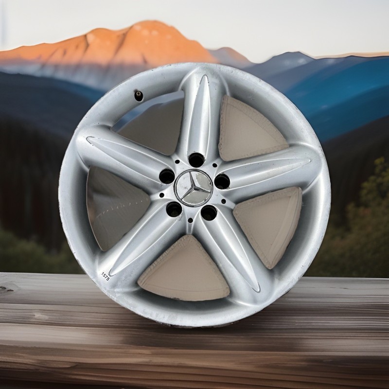 ✅ Mercedes R230 SL500 SL600 SL55 8.5 X 18" R18 Wheel Rim Silver 2304010402 OEM