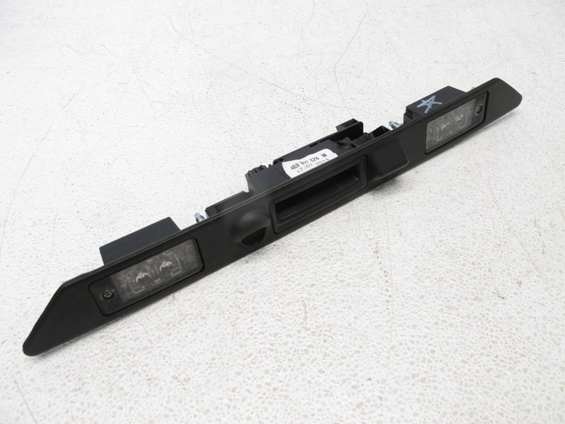 10-17 AUDI 8T A5 S5 RS5 CONVERTIBLE REAR TRUNK LICENCE PLATE LIGHTS HANDLE 01302