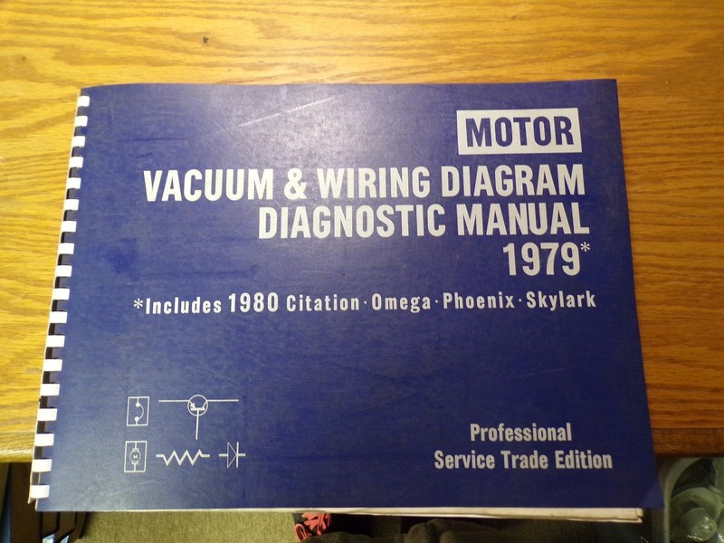 Motor Vaccuum & Wiring Diagram Diagnostic Manual 1979 13th Edition 0-87851-521-6
