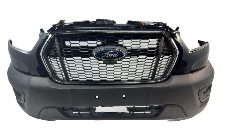 2020-2024 Ford Transit Front Black Bumper Assembly W/camera & Fogs W/o Sensors