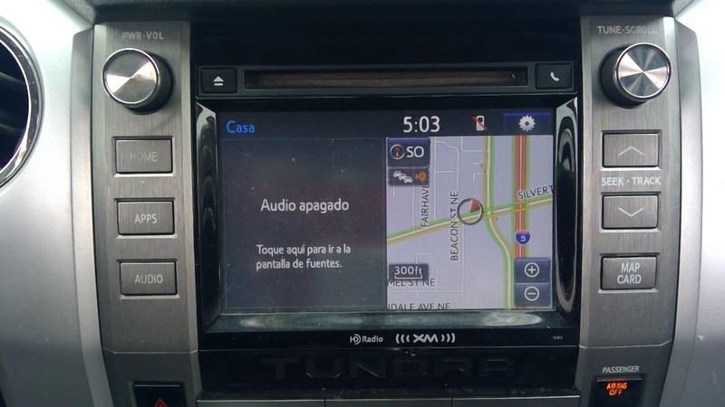 2014-2015 Toyota Tundra Navigation GPS Radio Stereo 57073 ID Screen Menu Info