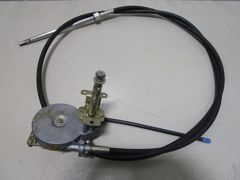 SSC6212 Teleflex 12' ft Marine Boat Rotary Steering Cable and Helm Assembly