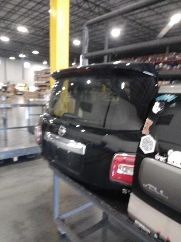 Used Deck Lid fits: 2018 Nissan Armada w/power lift w/o surround view Grade B