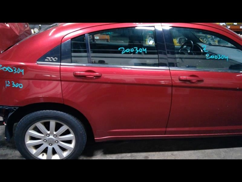 Passenger Rear Side Door Sedan Red Paint Code PRP Electric Fits 11-14 200 721869