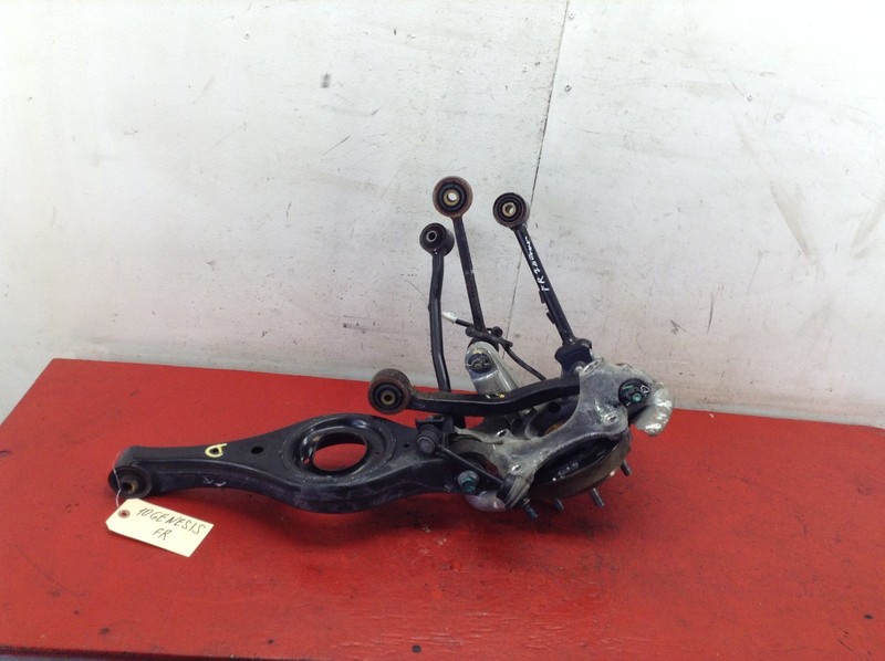 09-11 HYUNDAI GENESIS 2WD REAR RIGHT SIDE SPINDLE KNUCKLE HUB BEARING ASSY OEM