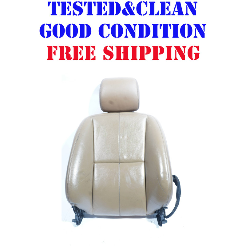 07 08 09 MERCEDES-BENZ S550 FRONT LEFT DRIVER SEAT BACK BACKREST UPPER OEM