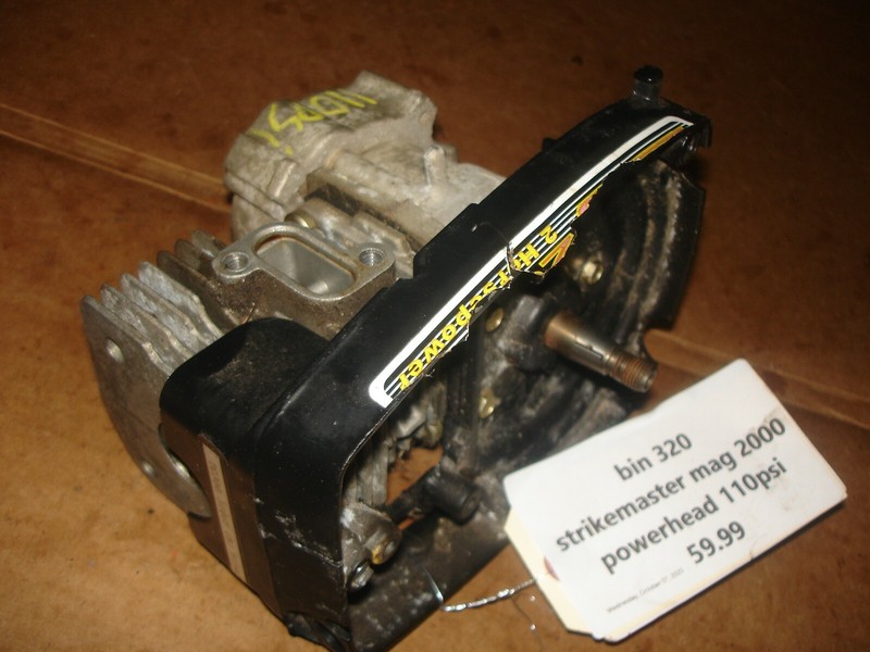 Strikemaster Mag 2000 power head ice auger part bin 320