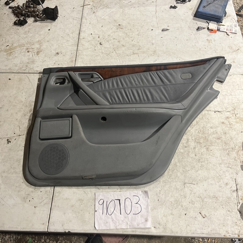 96-03 Mercedes W210 E320 Rear Right Passenger Side Interior Door PanelOEM