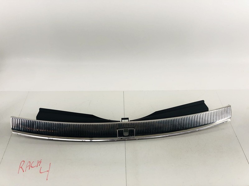07-15 AUDI Q7 4L REAR TRUNK COMPARTMENT LOCK COVER TRIM MOLDING OEM