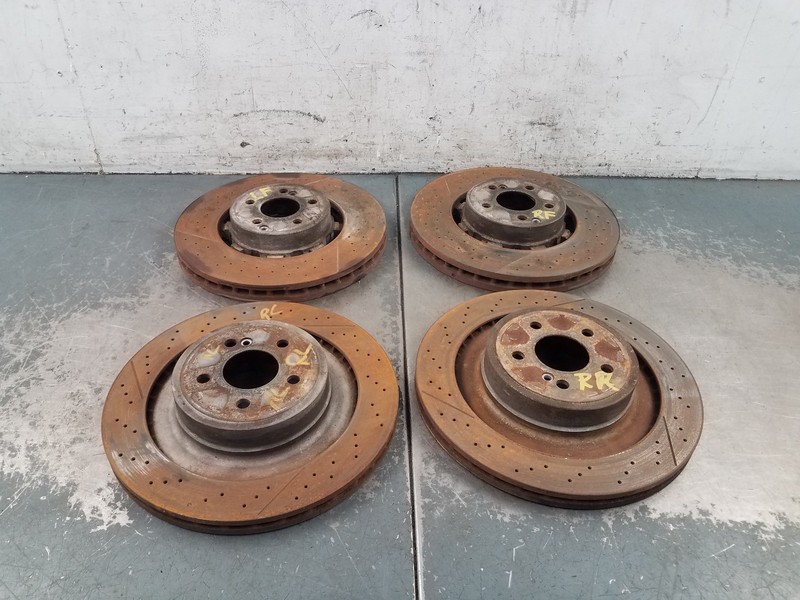 2014 Mercedes AMG E 63 S Brake Rotor Set #0284 S5