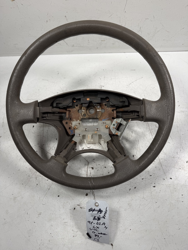98-02 Honda Accord 4 Door LX 4 Cyl Steering Wheel Beige 78501-S84-A61ZC OEM