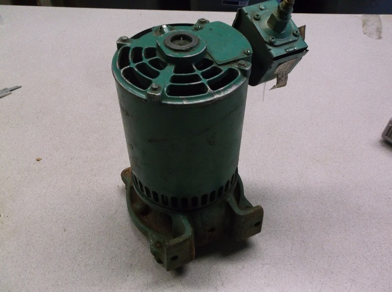 Myers HP Ejecto Pump 48-52727-05 Wagner Induction Motor 4.8A 3450 RPM 1/3 HP