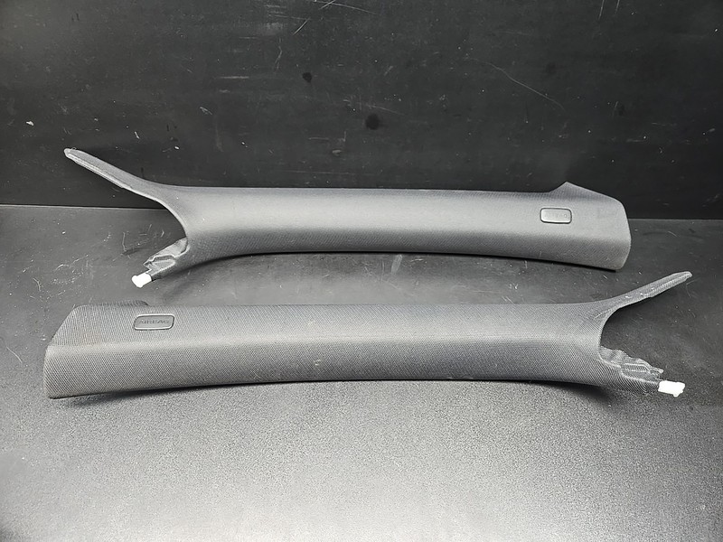 2008-16 Audi A5 S5 RS5 Upper A Pillar Trim Panel Set Black 8T0867233B 8T0867234B