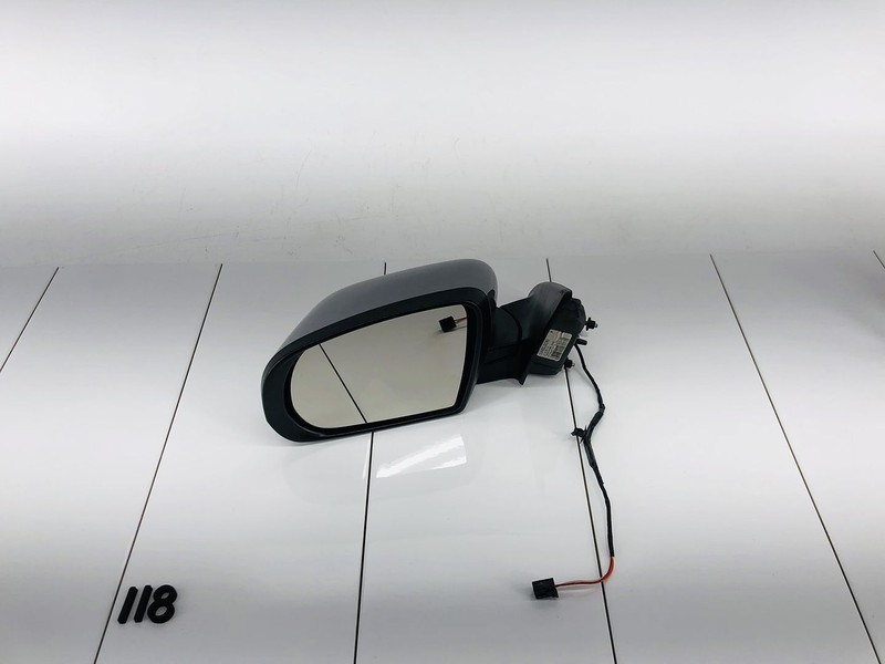 14-21 JEEP CHEROKEE LEFT SIDE EXTERIOR REAR VIEW MIRROR BILLET METALLIC OEM