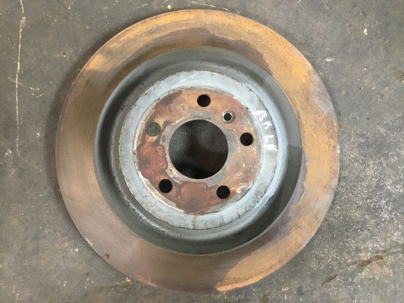 Mercedes GL550 X166 2015 Rear Left Driver Disc Brake Rotor 13-16 :M