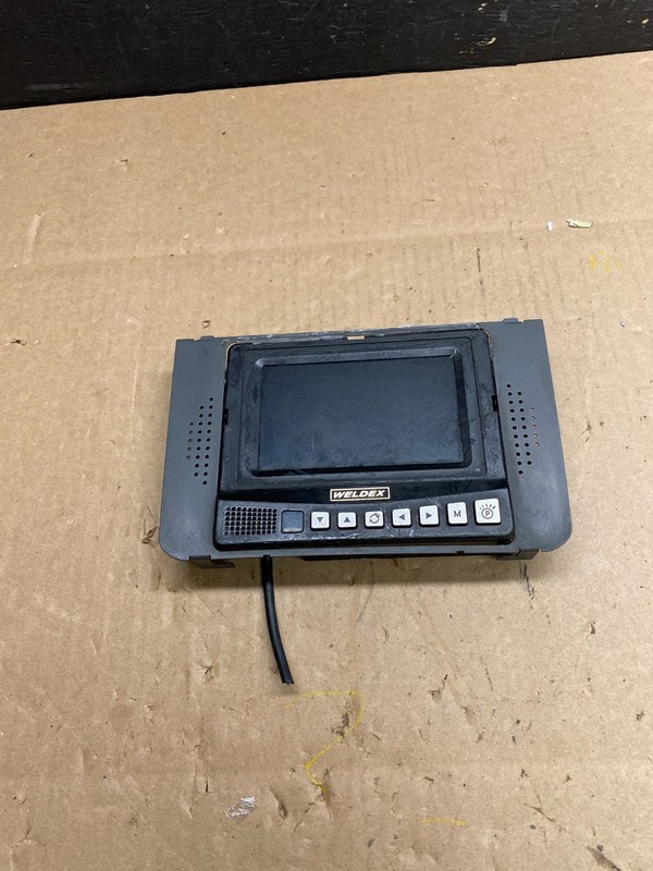 Weldex WDRV-5041M Backup Monitor Rv Fed Ex 5" Screen Working LCD Camera t4548 DG